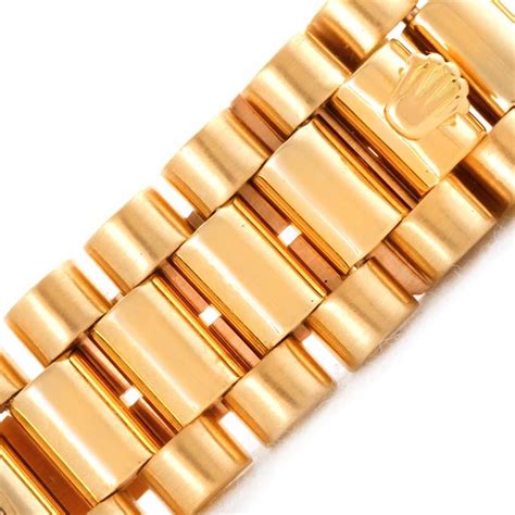 Rolex 18038 gold bracelet